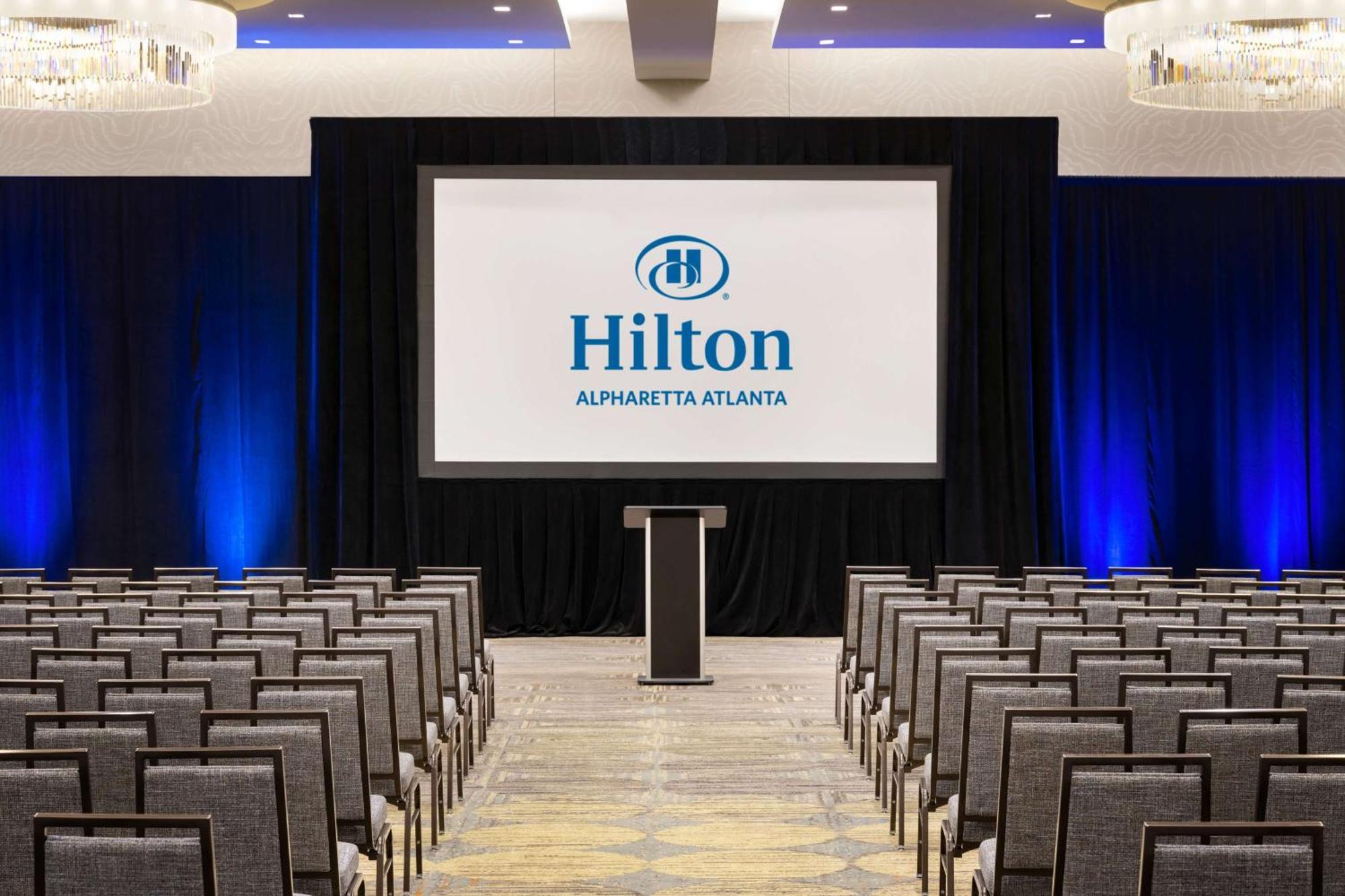 Hilton Alpharetta Atlanta Hotel Exterior photo